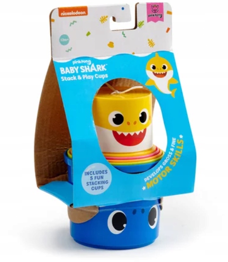 

Pinkfong Baby Shark Kubeczki Piramidka Wieża