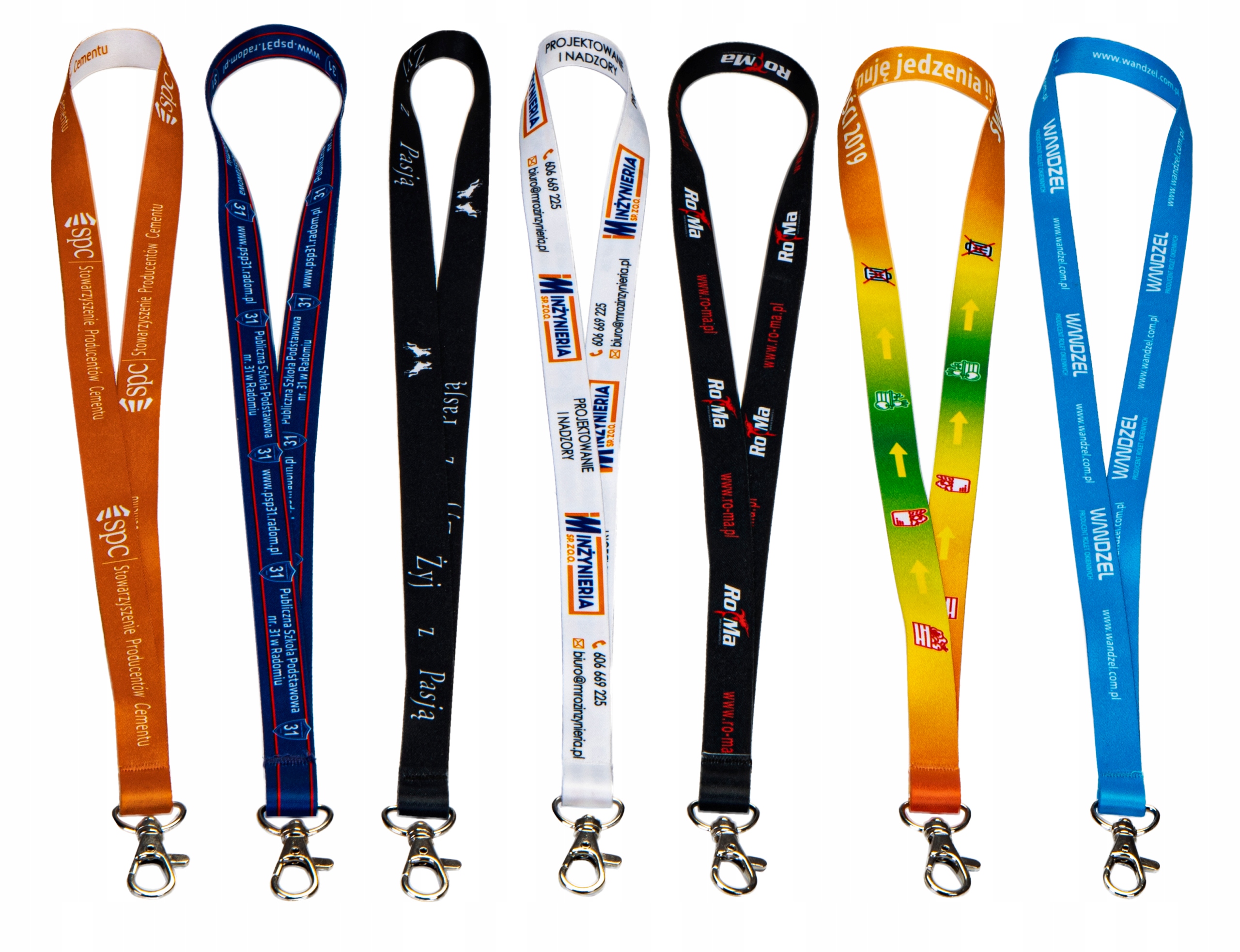 SMYCZ PREMIUM 15MM Z NADRUKIEM LOGO TANIO 50 SZT Producent inny