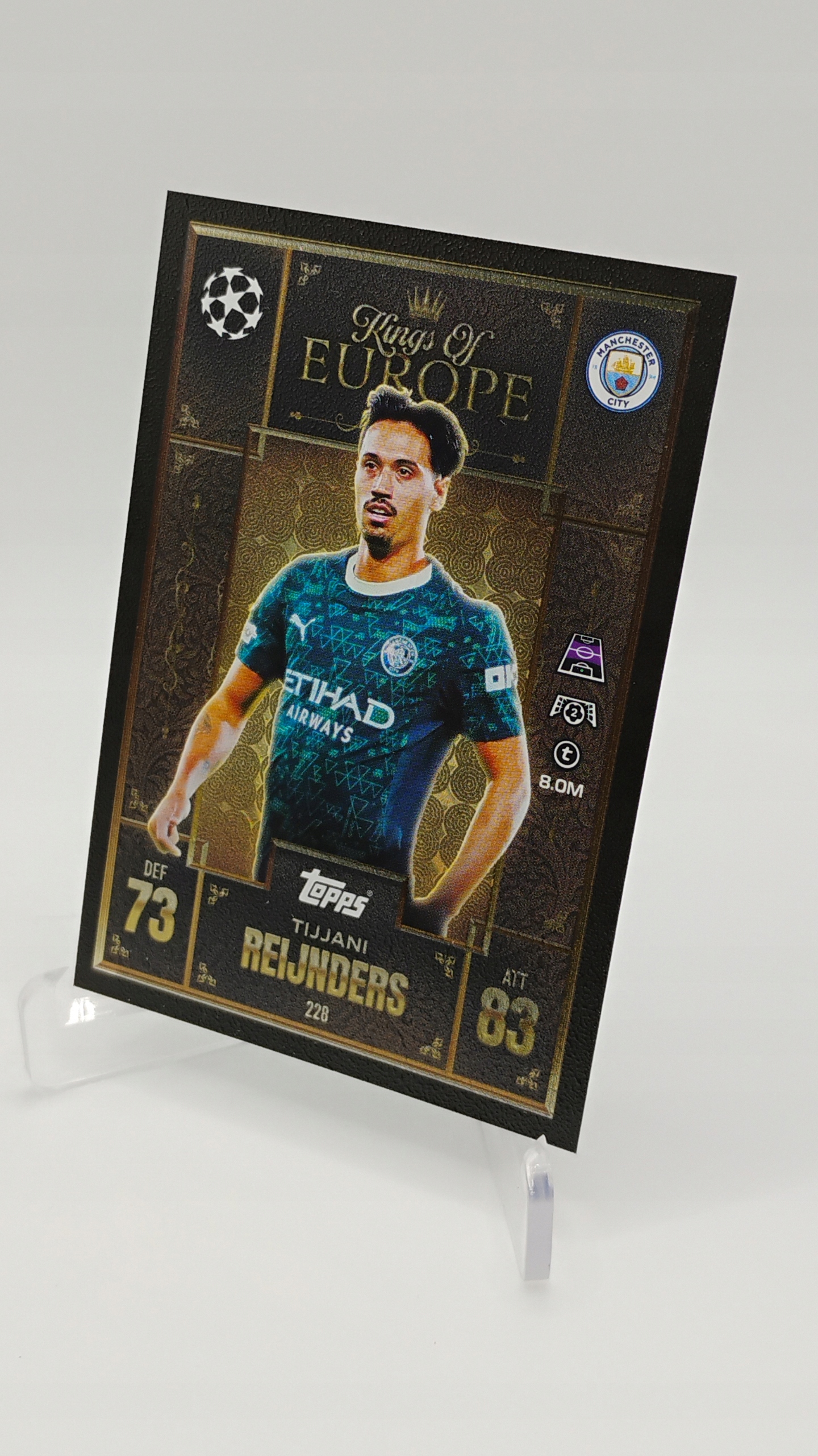 Topps Match Attax Extra 2025-2026 Kings Of Europe 228 Tijjani Reijnders
