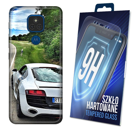 

180 wzorów Etui + Szkło do Motorola Moto E7 Plus