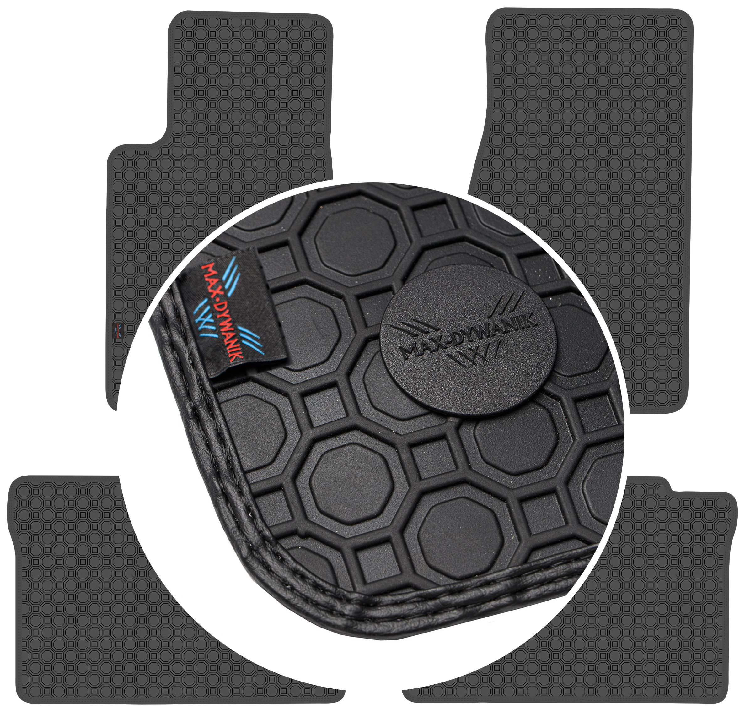 Jeep Grand Cherokee III 05-10 Koberce Čierne