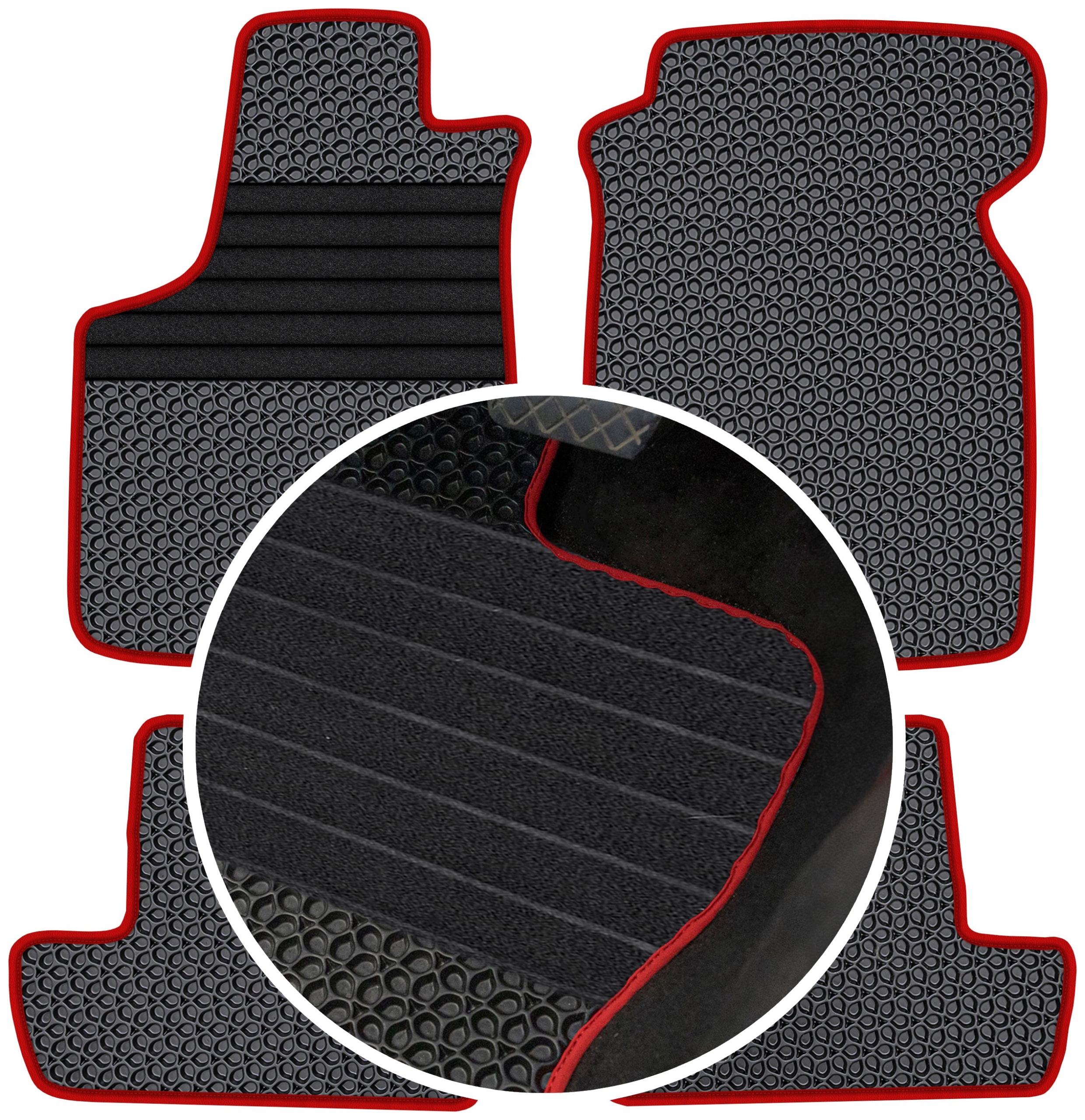Ford Ka I Hatchback 2000-2008 Gumové rohože Eva Eternity Posilnenie XXL