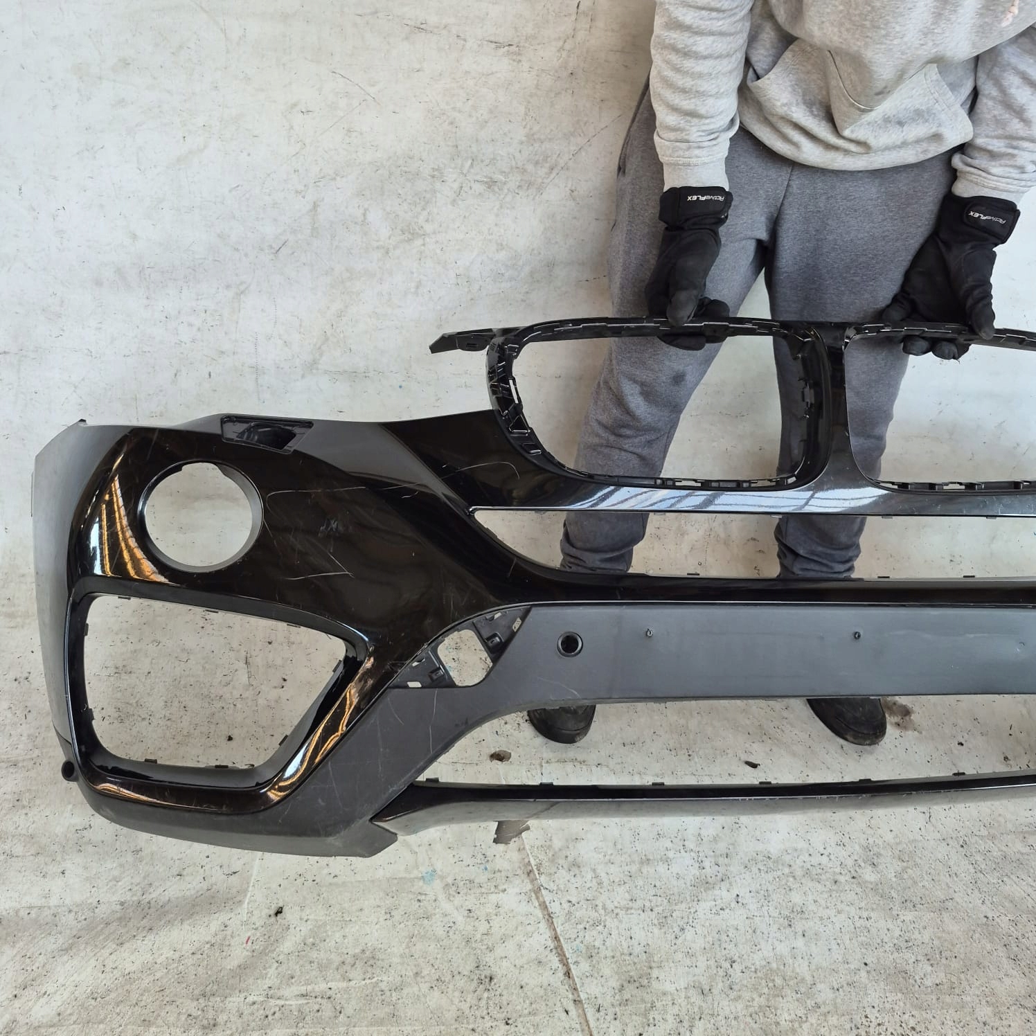 BMW X4 F26 14-18 bumper front front washer PDC