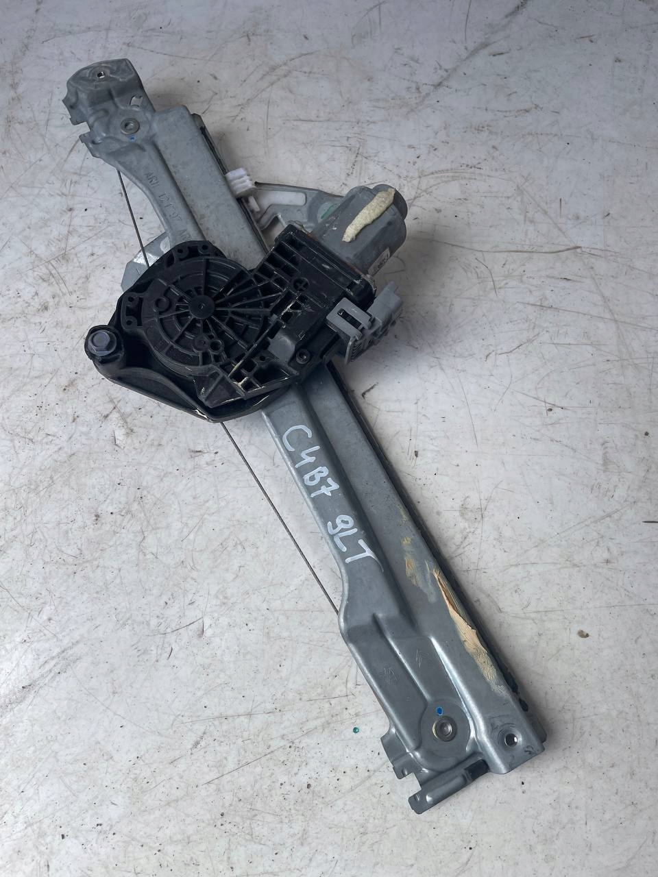 window regulator left rear part CITROEN C4 II B7 9687185880