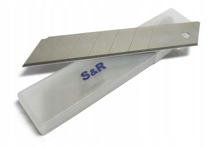 

S&r Ostrza łamane wymienne 9 mm, 10 szt.