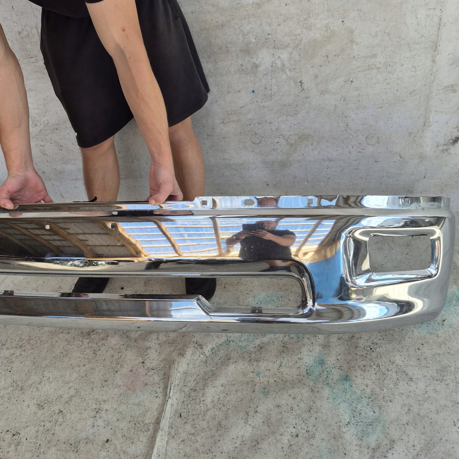 DODGE RAM IV 09- bumper front front