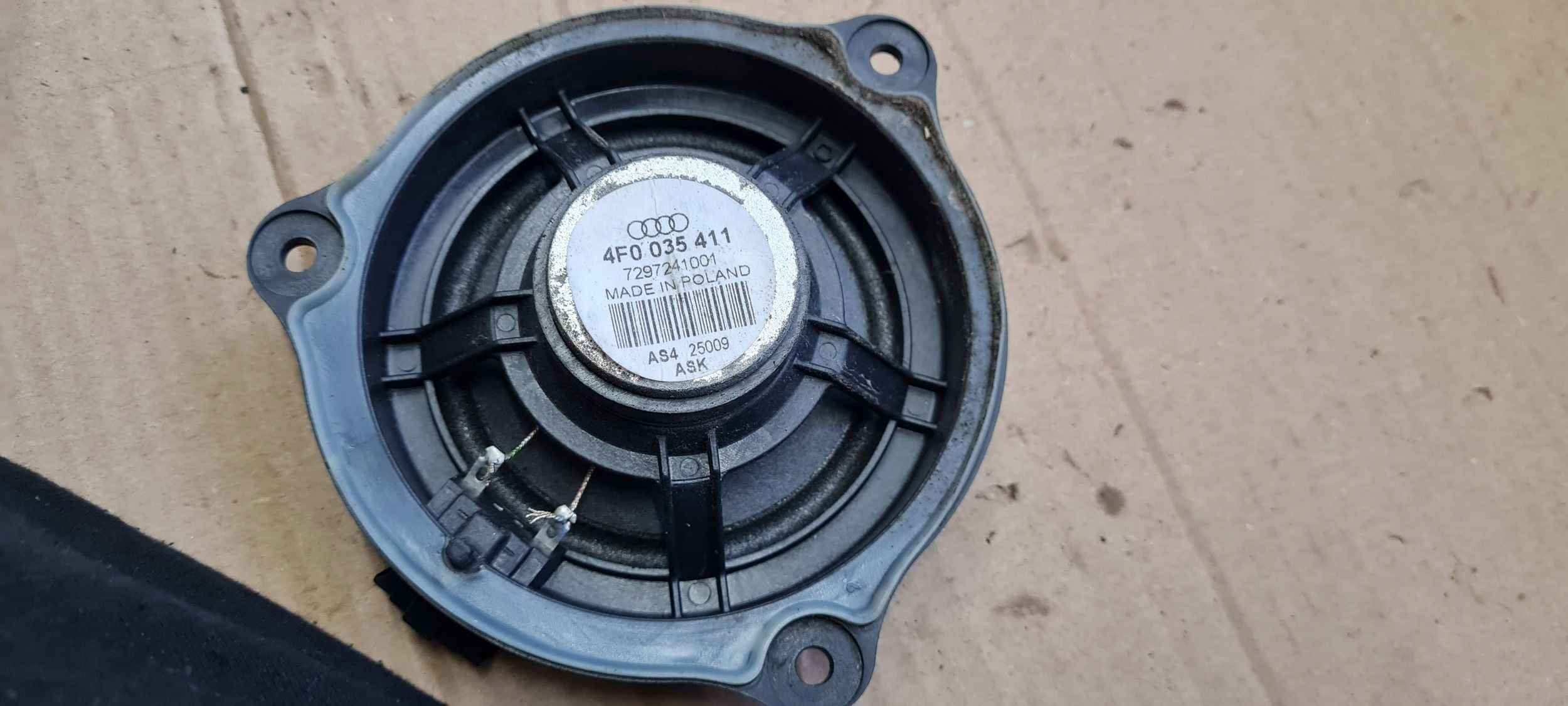 A6 C6 LIFT speaker door SREDNIOTONOWY left right front 4F0035411