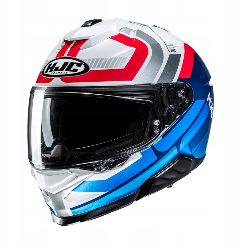 Motocyklová Prilba Hjc I71 Viz Blue Red XL