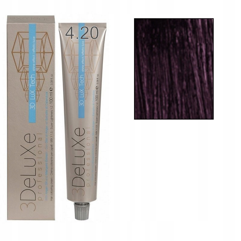 

3DELUXE Farba Do Włosów 100ML 4.20