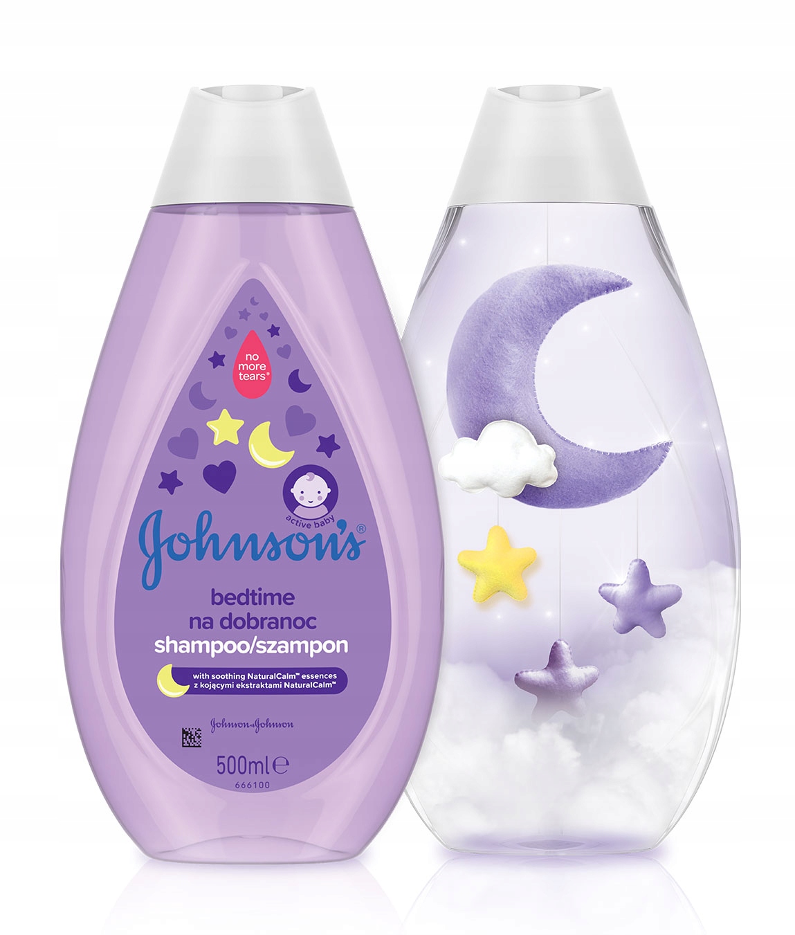 JOHNSON'S Bedtime szampon na dobranoc 500ml Wielkość Produkt pełnowymiarowy