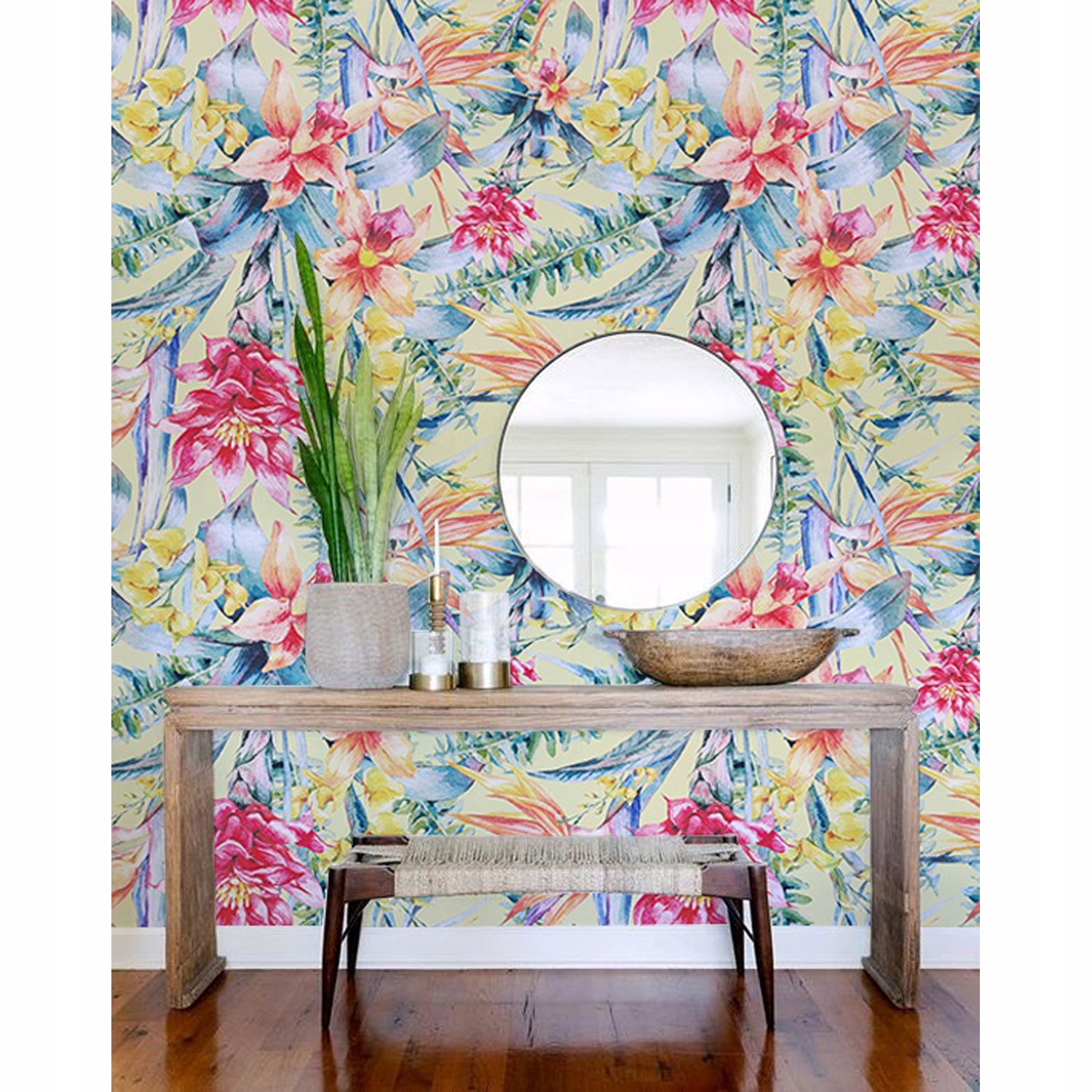 

Tapeta samoprzylepna Różnokolorowe kwiaty 208x146