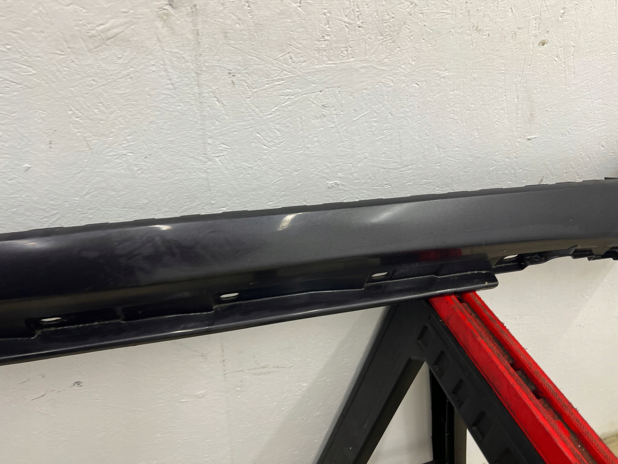 cap moulding threshold 8E0853859 AUDI A4 B7 left black LZ7L original