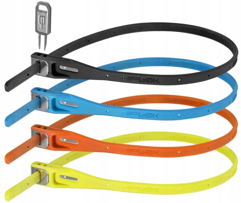 Bezpečnostní zapínání Hiplok Z Lok 4pack 4ks Multi Colour