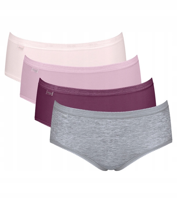 4 x Dámské kalhotky sloggi Basic+ Midi C4P 42