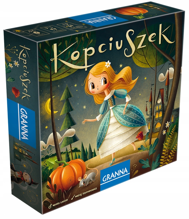

Granna Gra Planszowa Kopciuszek Memory Zegar