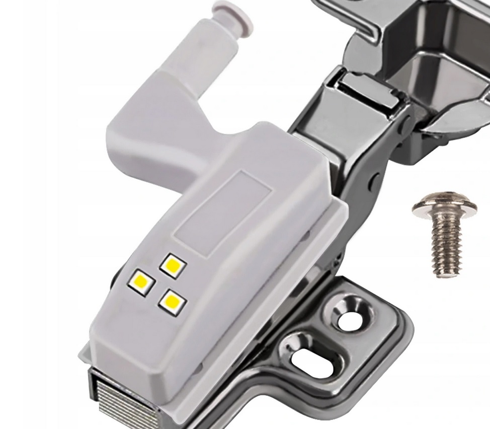 

Lampka do Szafki Szafy na Zawias Drzwiczki 3 Led