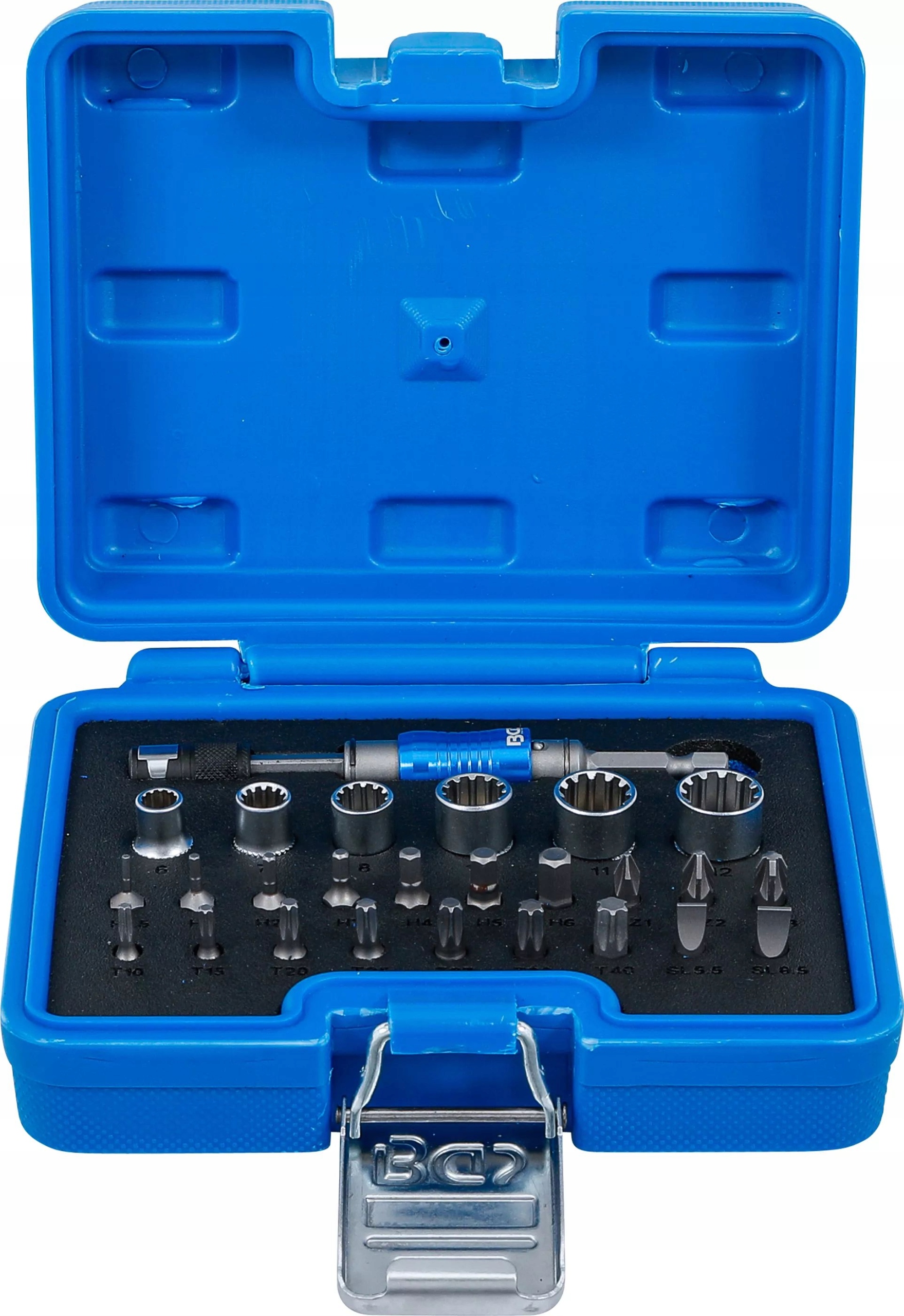 Nástavce a bity 1/4", 26 ks Bgs