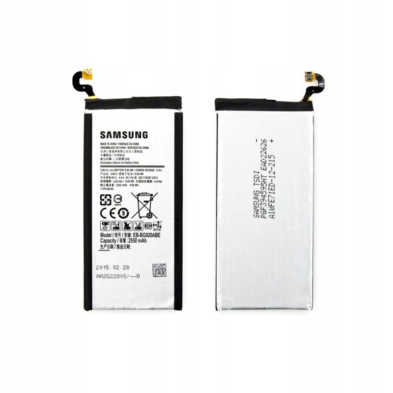 

Oryginalna Bateria Samsung S6 SM-G920 2550mAh