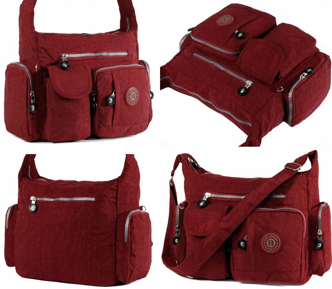 TOREBKA DAMSKA SPORTOWA MŁODZIEŻOWA Torba na ramię Wysokość 23 cm