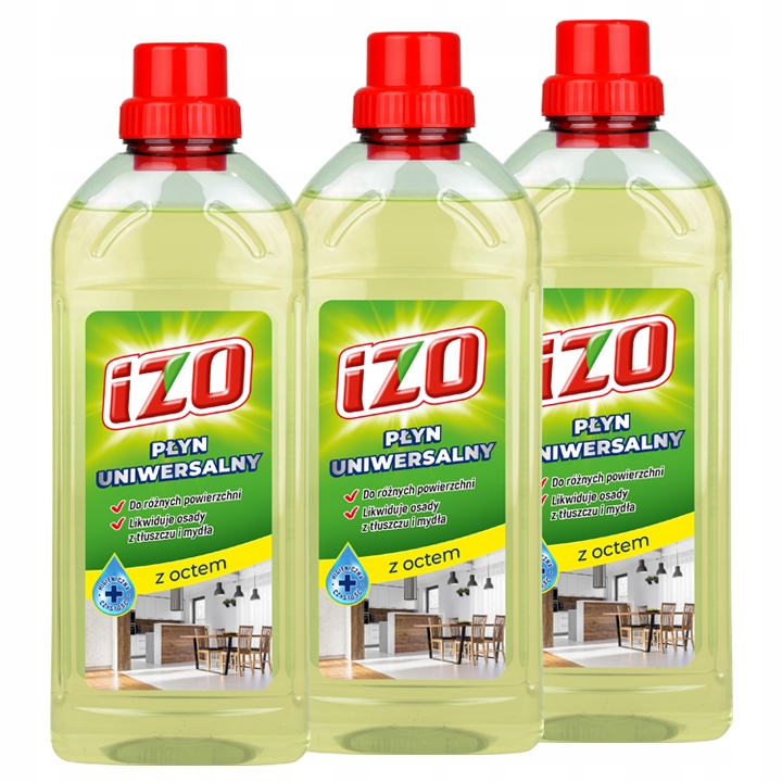 

Izo Wielofunkcyjny Płyn Czyszczący z Octem 1L x3