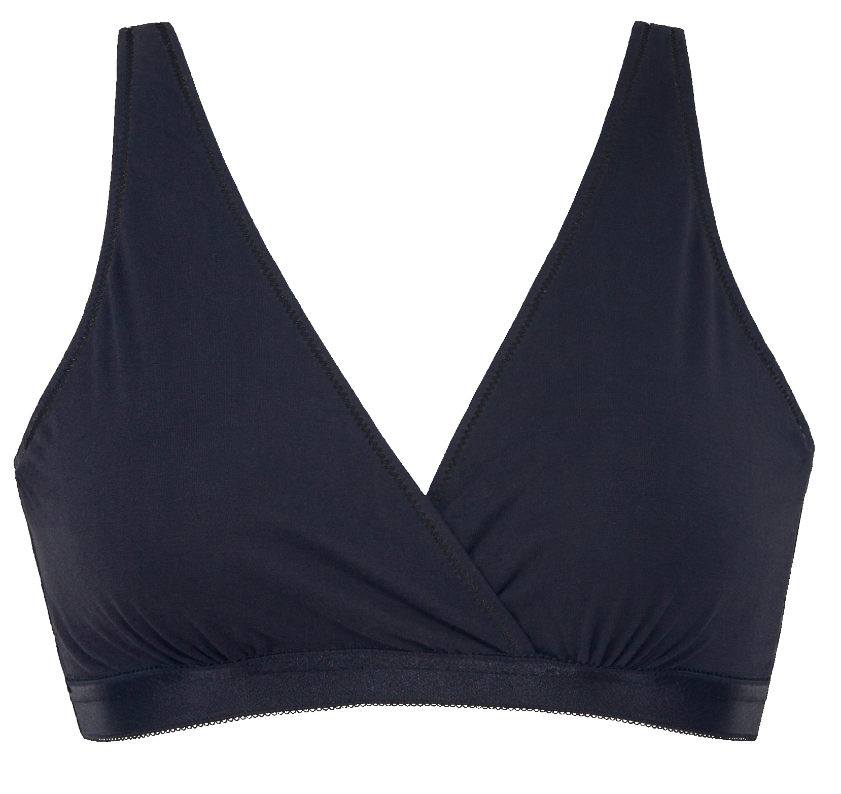 Mitex Lilly miękki biustonosz ciążowy czerń M Model Lilly