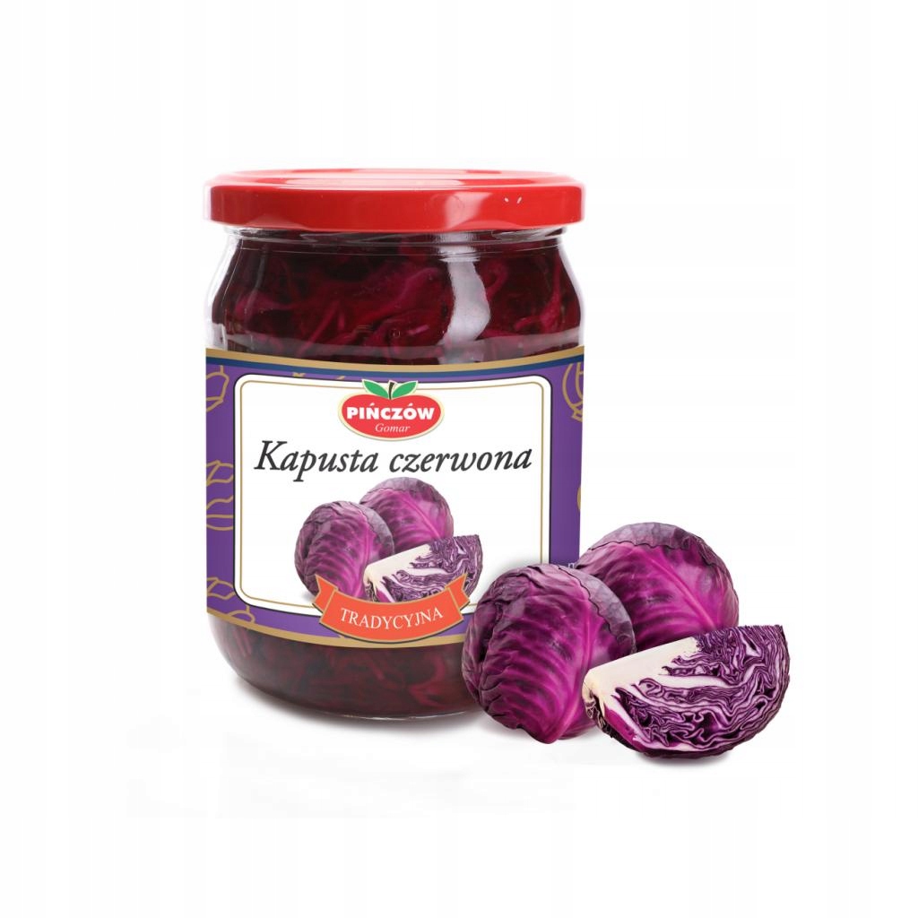 Levně Gomar Pińów tradiční červené zelí 480 g