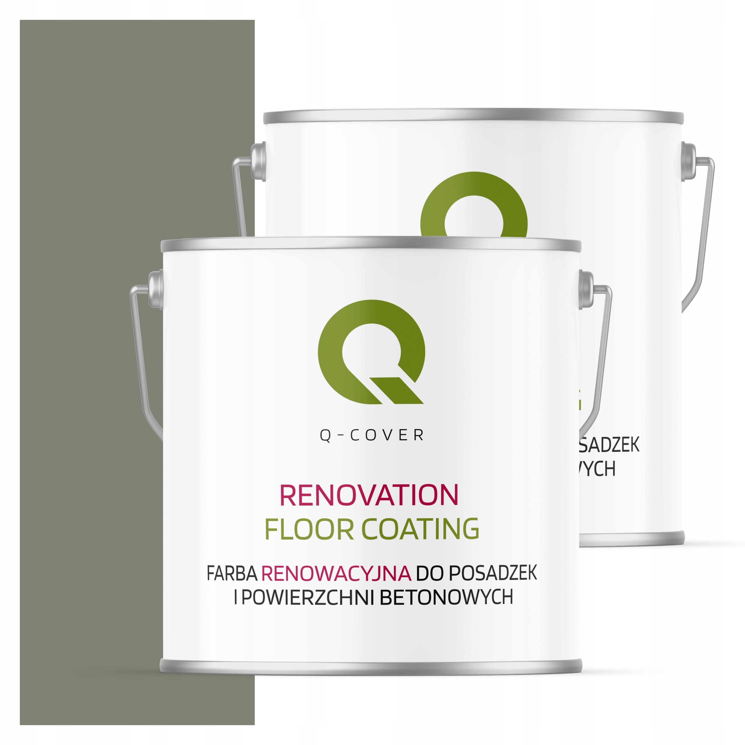 Ochranná farba na podlahy Renovačná cementová šedá 7033 Lesk 5L