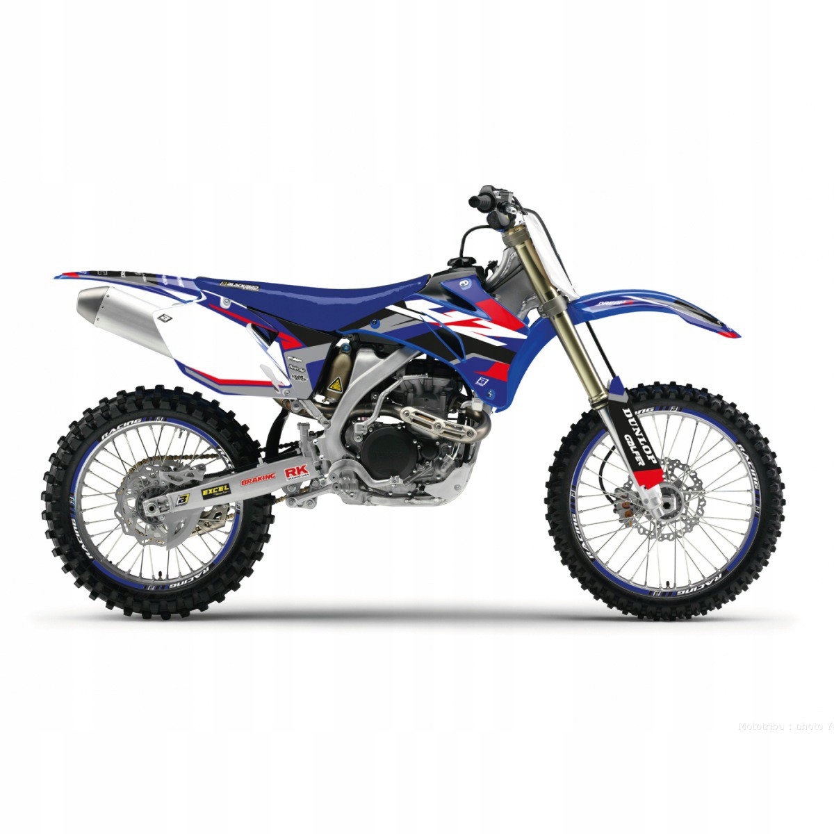Blackbird Sada Nálepiek (oklein) Yamaha Yz 250/450F '06-'09 Dream 5 Kolo