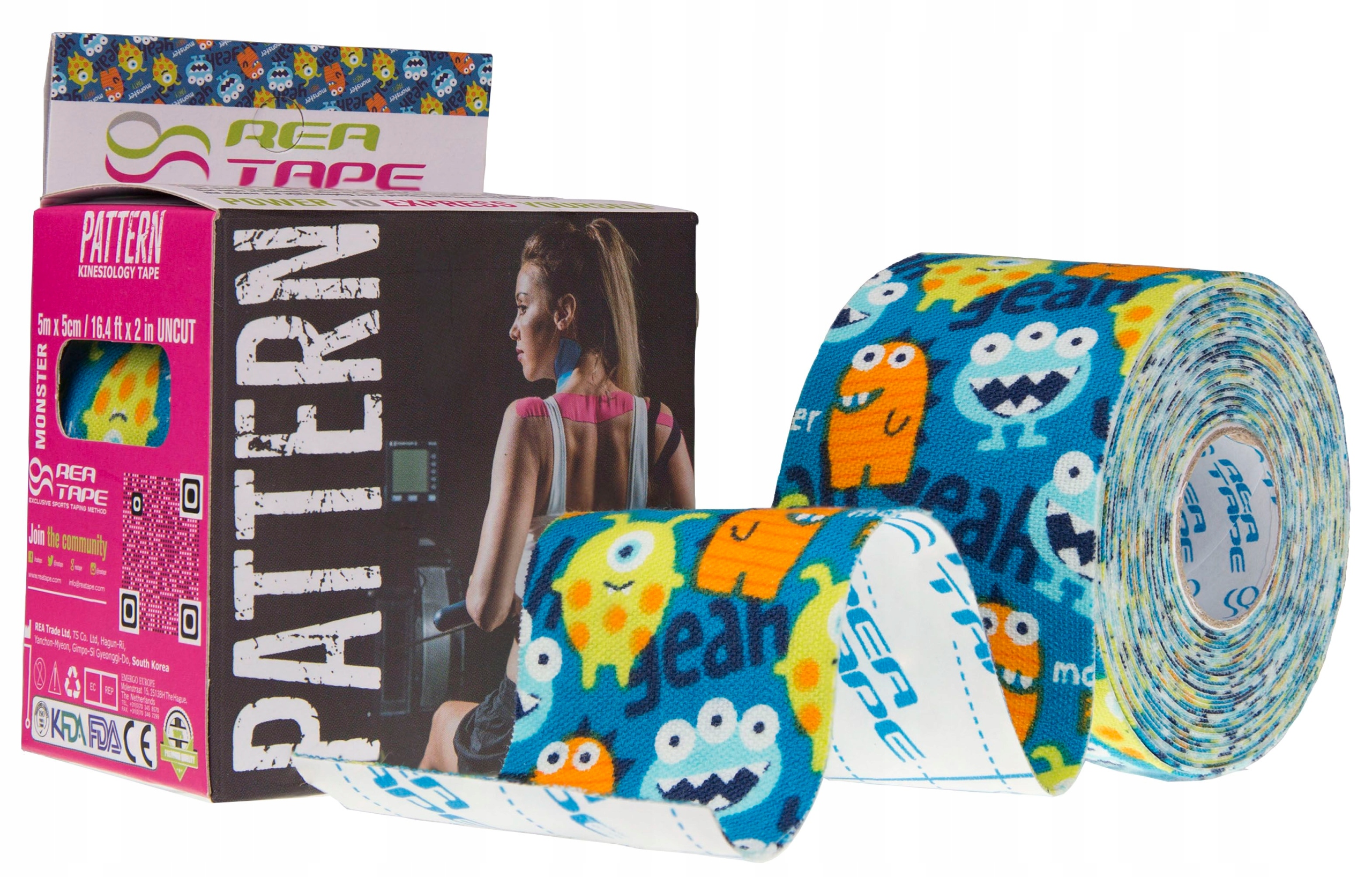 

Rea Tape kinesiology Plastry Tejpy pediatryczne
