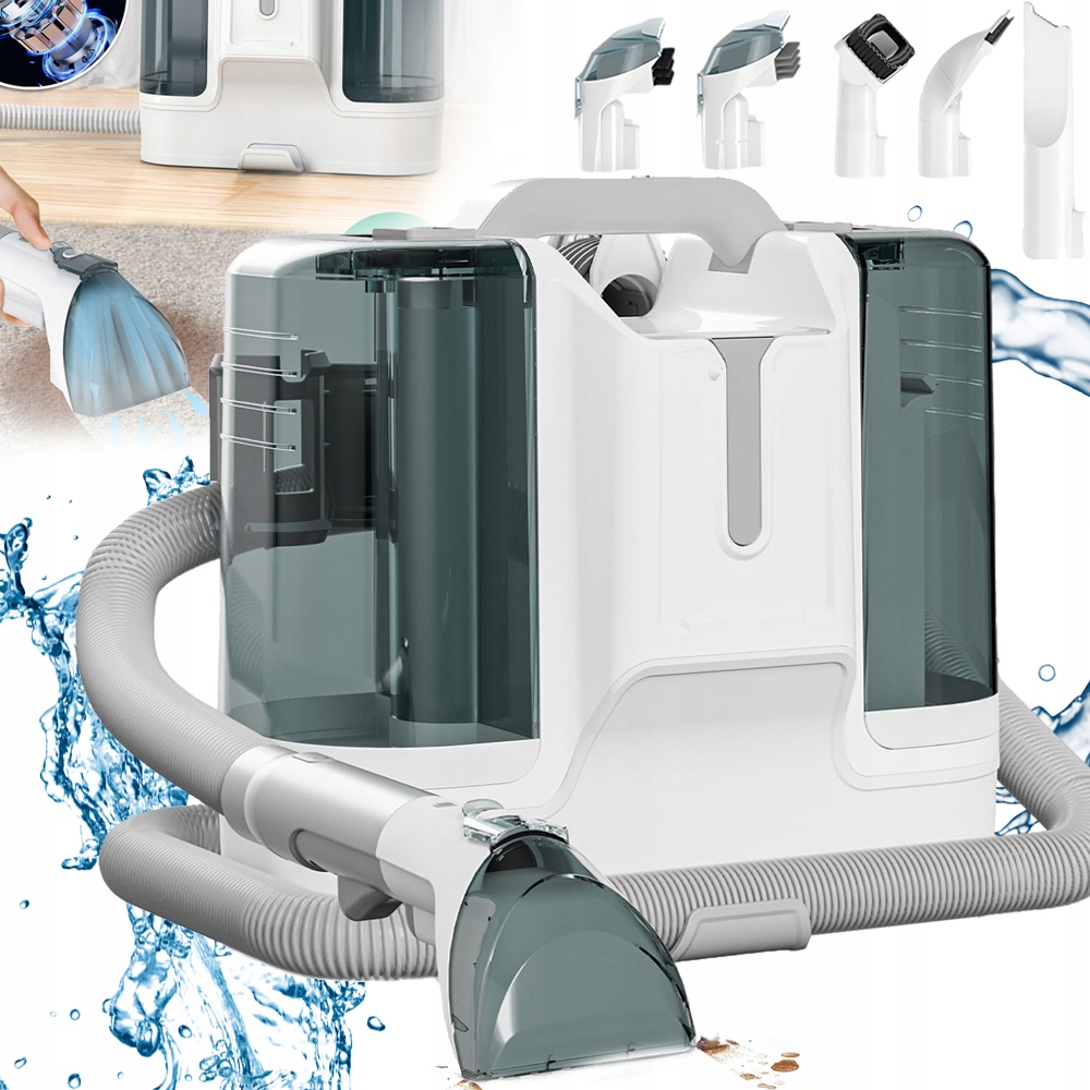 Stroj Na Čištění Tkanin S 6 Hlavami Pro Koberce 450W, Silný