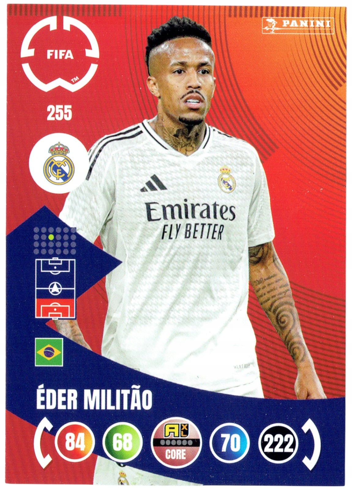 Fifa Club World Cup 2025 Team Mate 255 Eder Militao Real Madryt