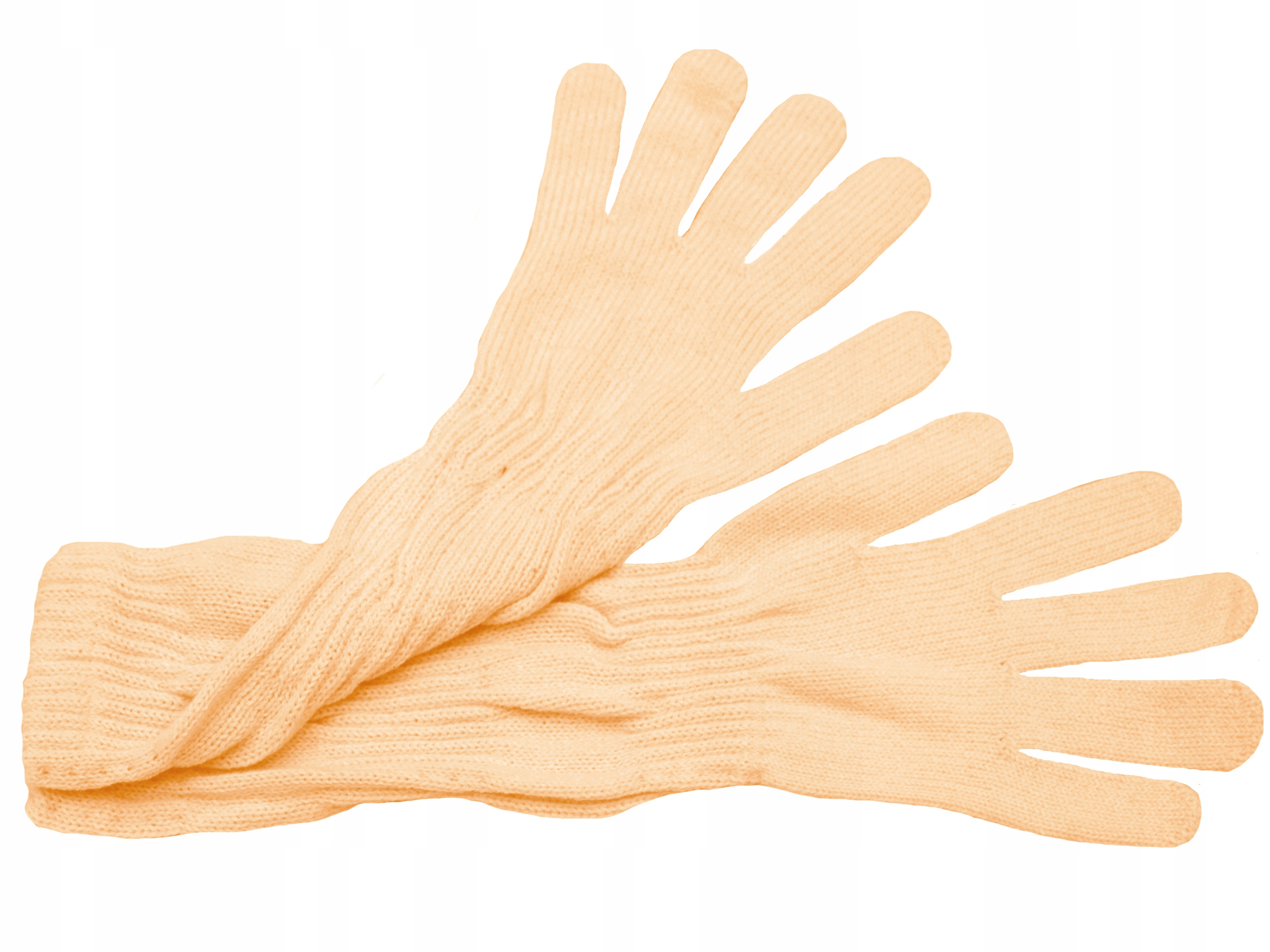 DŁUGIE RĘKAWICZKI gładkie POLSKIE