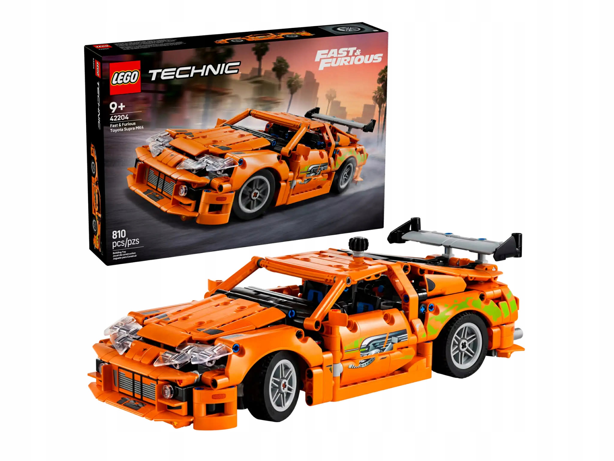 Lego Technik 42204 Je Příliš Rychlý A Zběsilý Toyota Supra MK4 9+