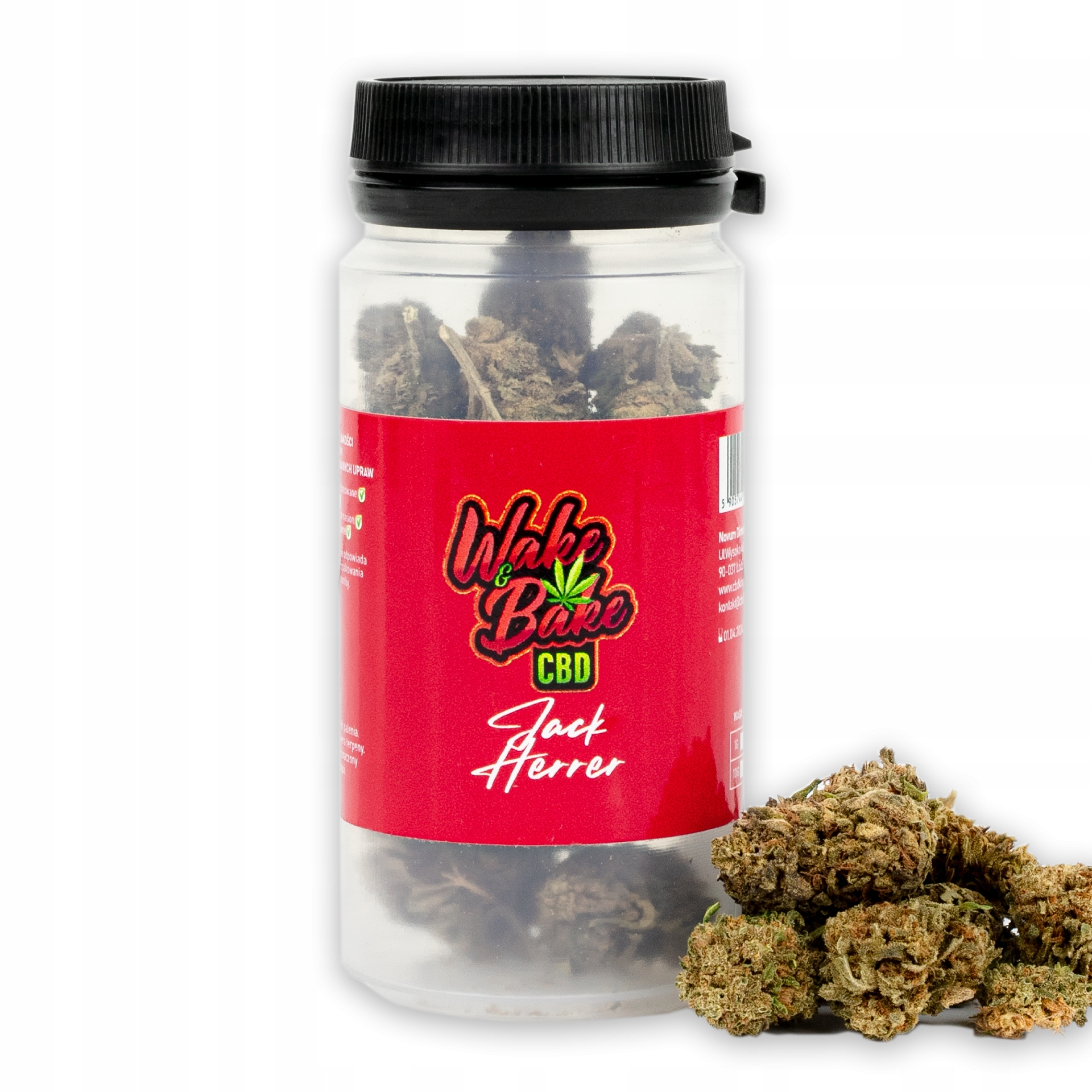 

Susz Konopny Cbd Jack Herer 14g Wake&bake