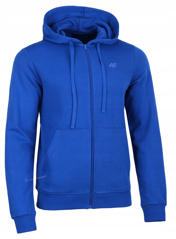 4F Męska Bluza Z Kapturem Bawełna Rozpinana rozm L
