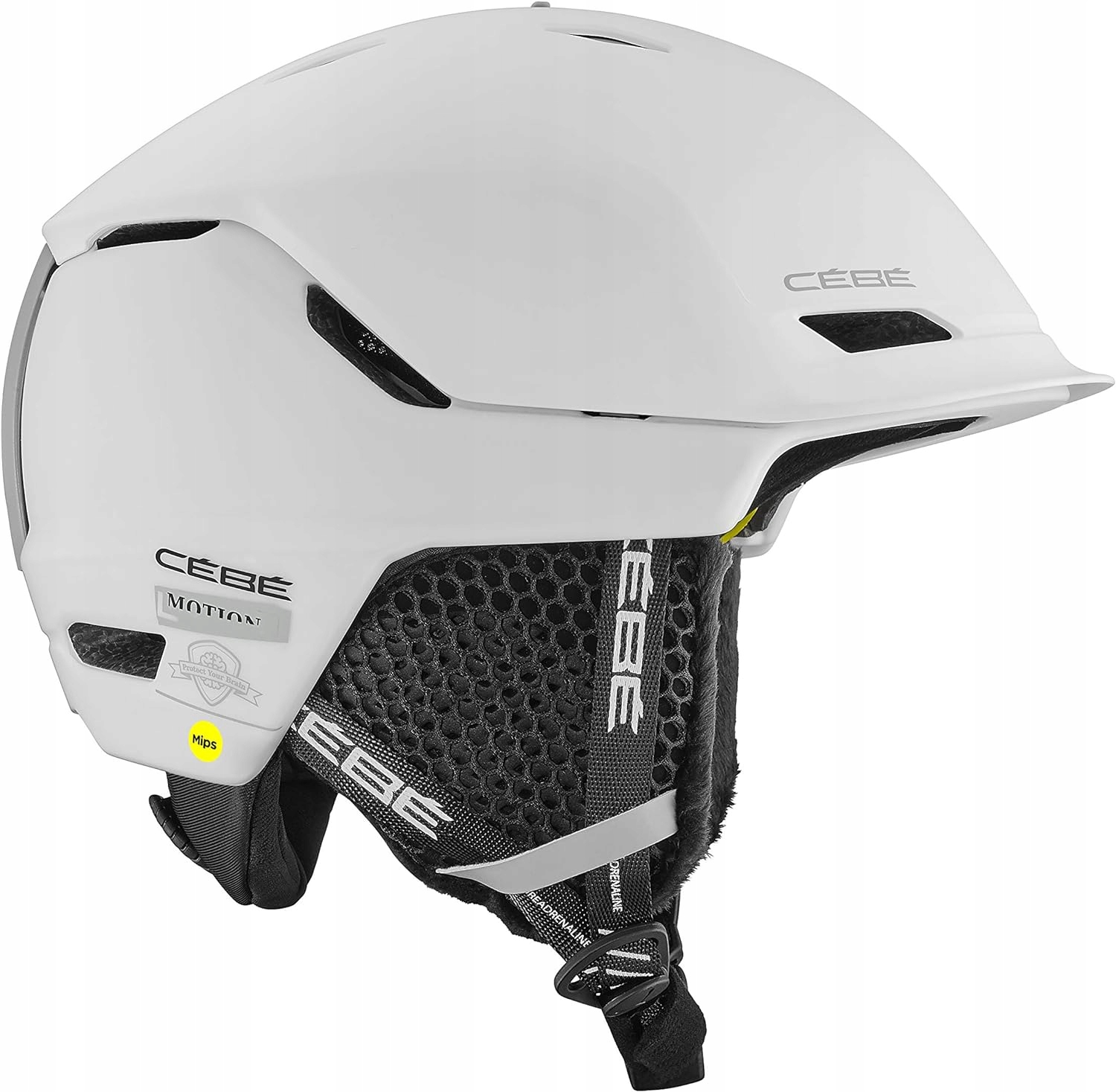 Lyžařská přilba Cebe Motion Mips Matt White S 54-56 cm