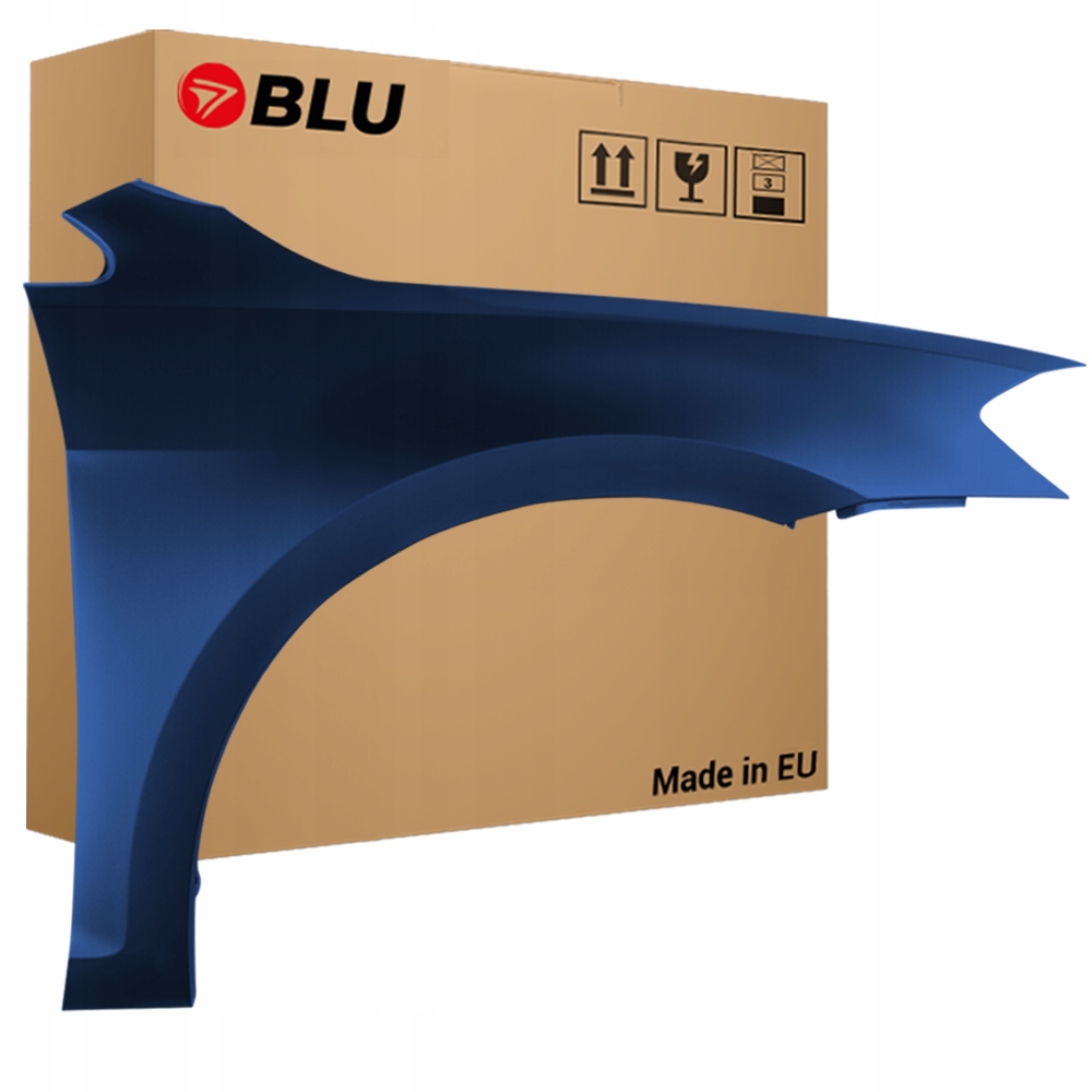 Blu Blatník Vw Golf VII 7 LH5X pravý modrý 12-17 přední