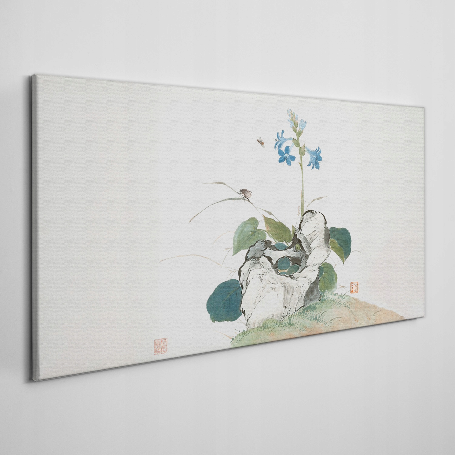 

Obraz ścienny na płótnie Owady i kwiaty 140x70 cm