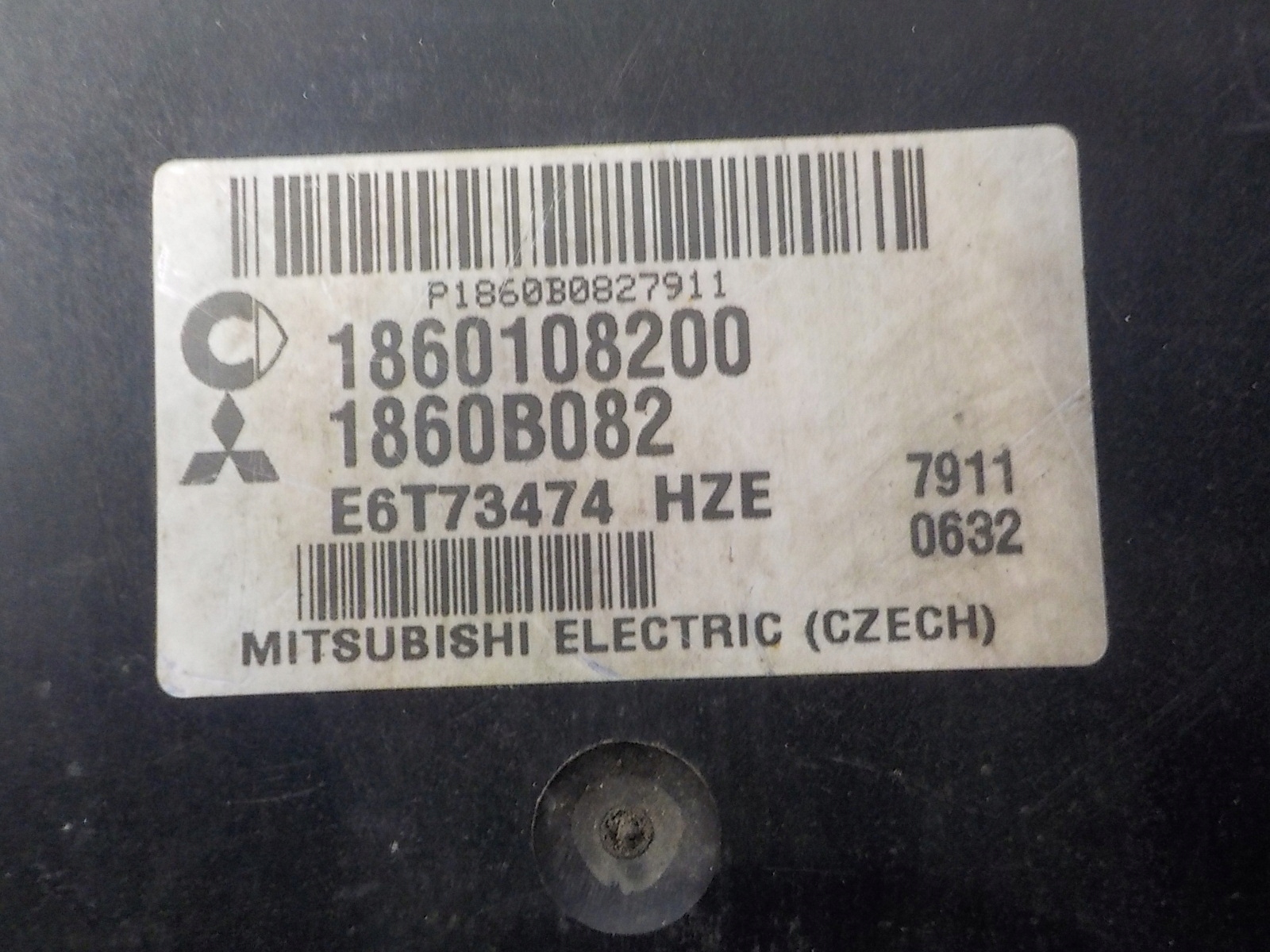 MITSUBISHI COLT VI computer control unit 1860108200 1860B082