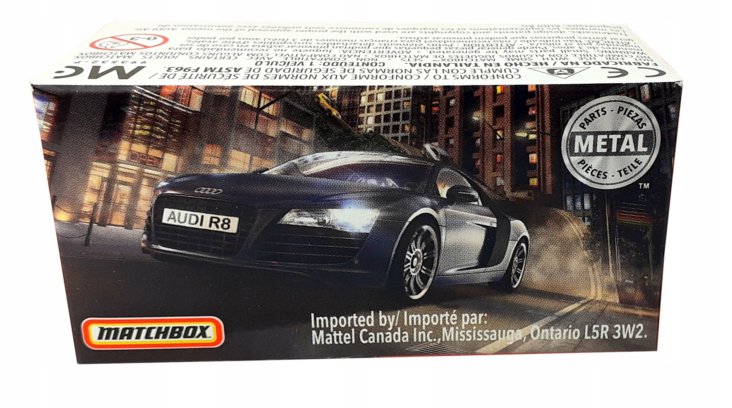 

Matchbox Model Metalowy Auto Audi R8