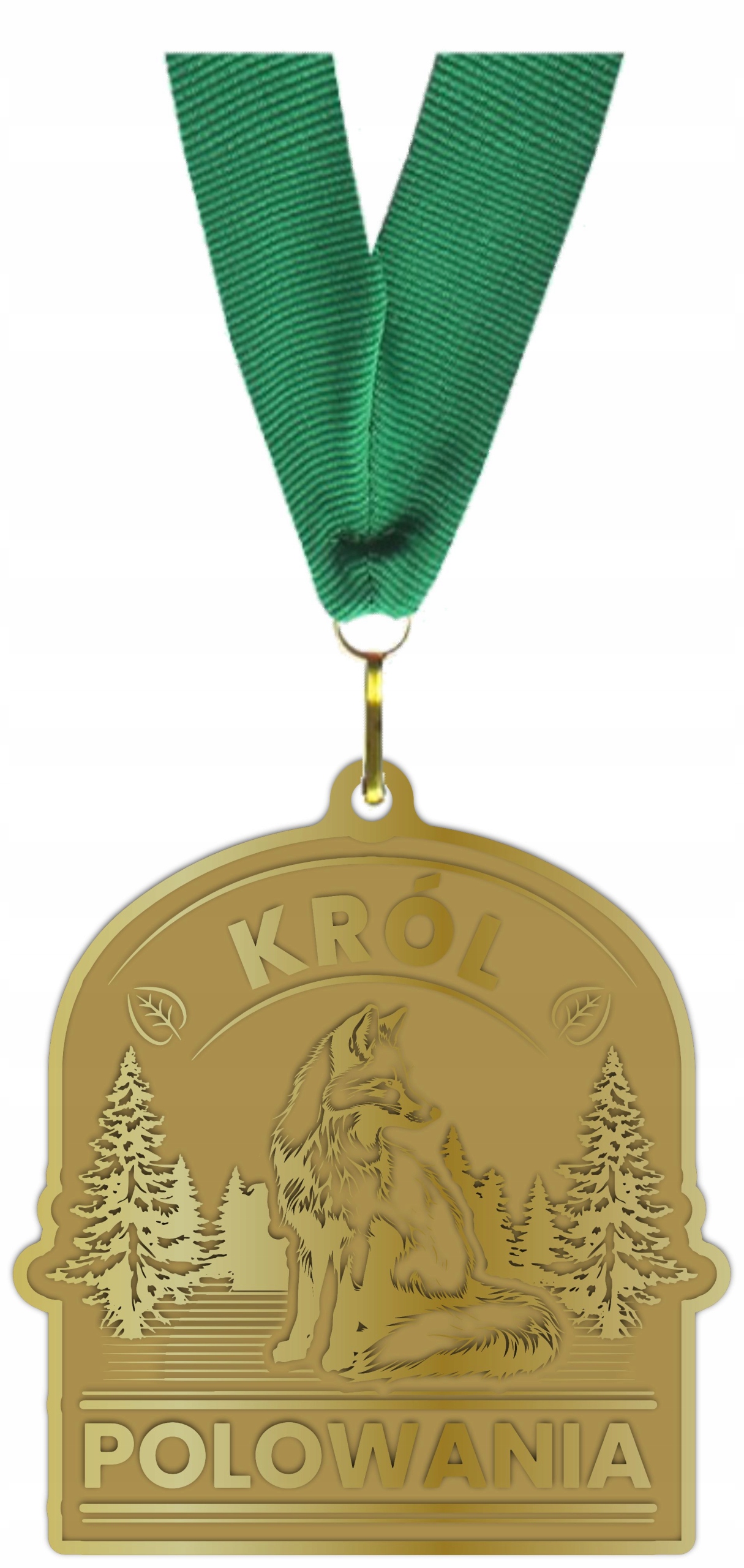 3x Lovecká medaile odlitek Král Vicekrál Pudlař Lis 7,5 cm popis stuha