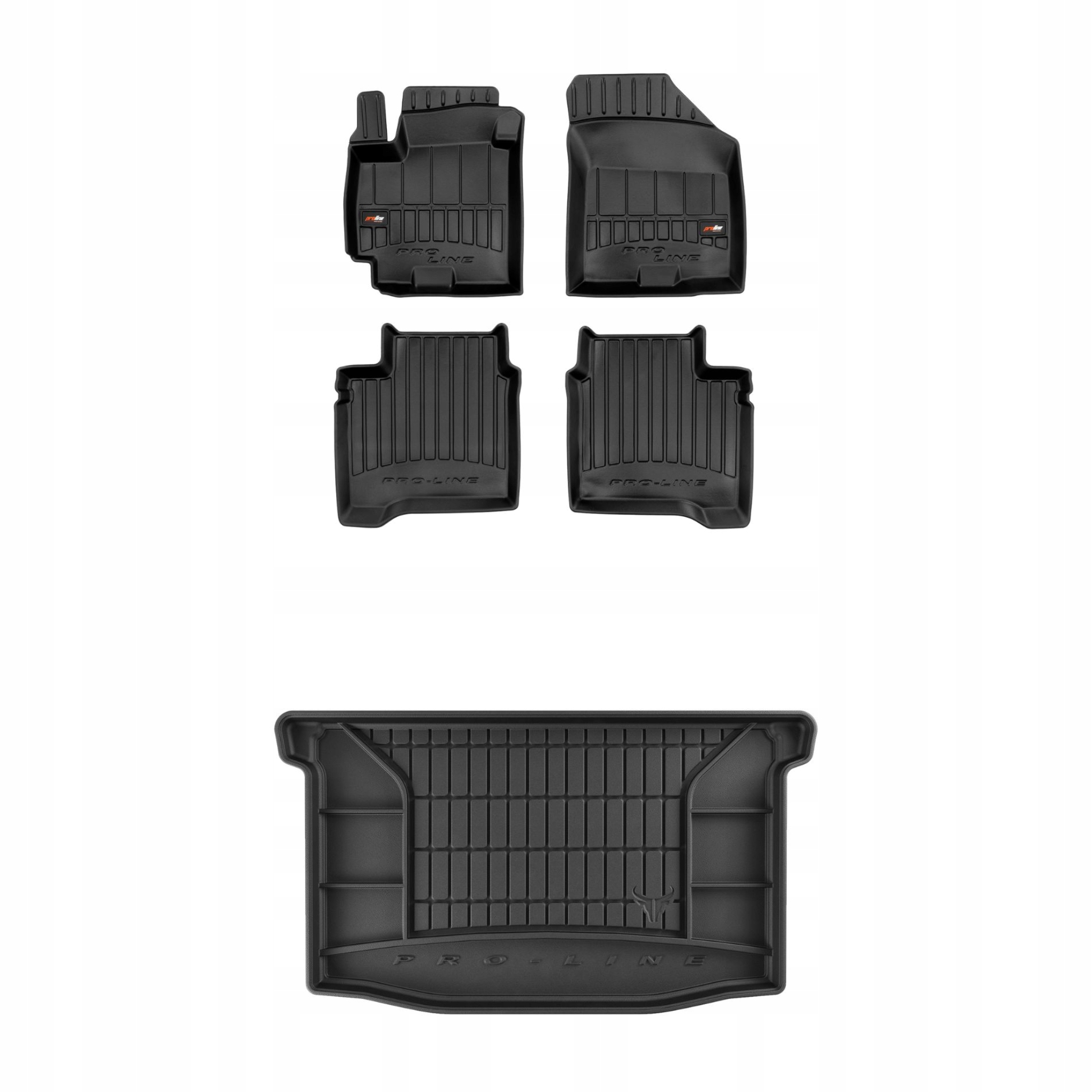 Sada gumových kobercov a rohoží pre Suzuki Baleno II od roku 2015