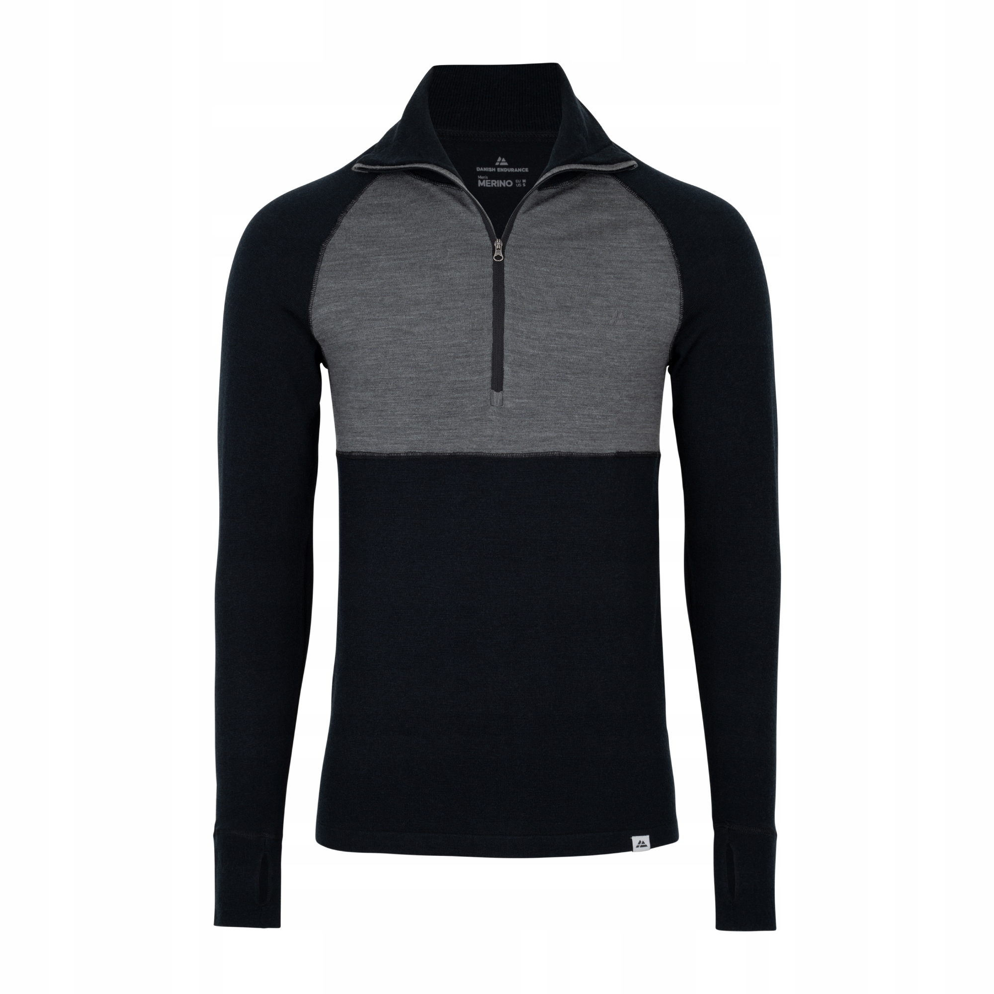 Merino Rozpinany Golf Danish Endurance Męski Bielizna Termoaktywna L