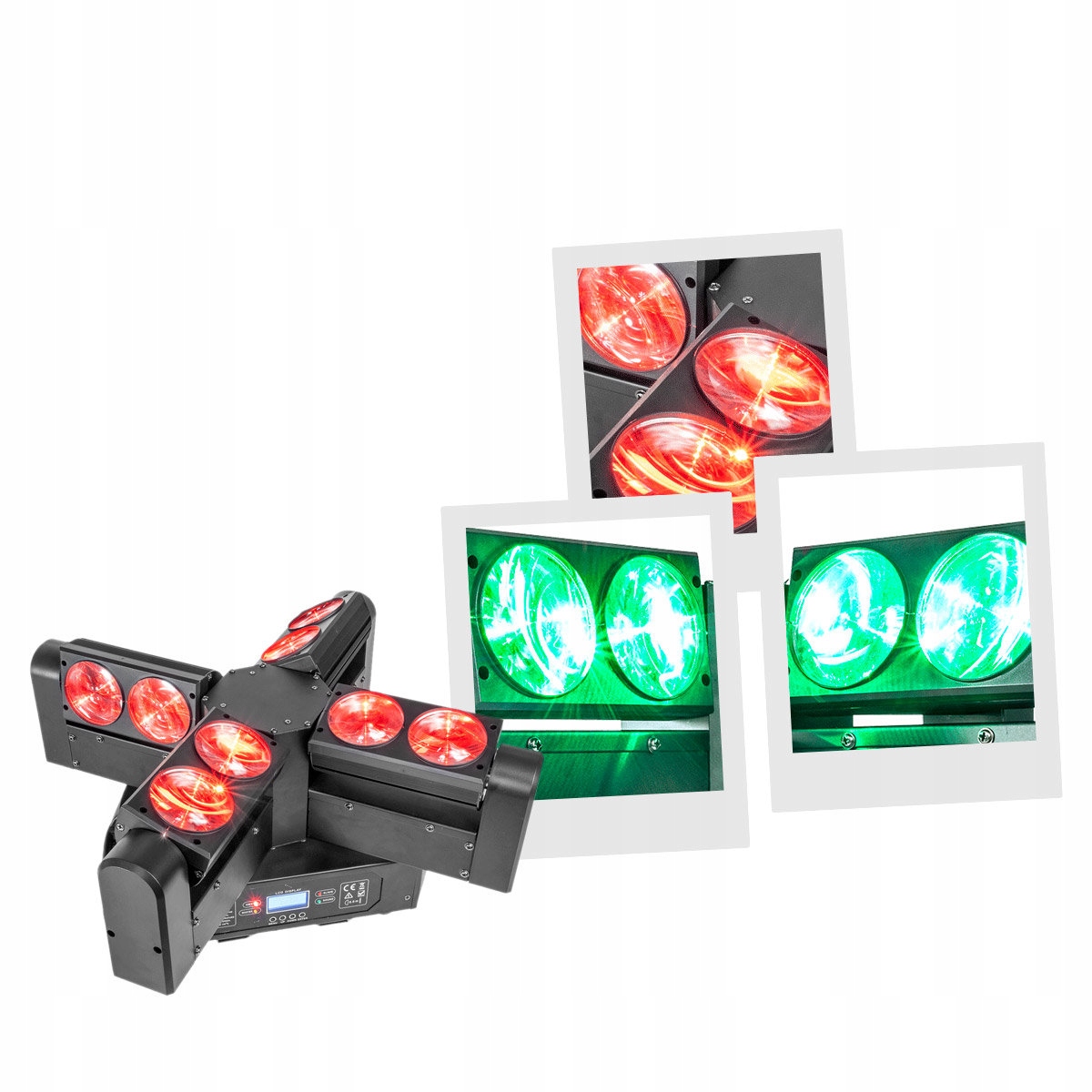 Reflektor ruchomy RGBW LED DMX AFX BLADE8-FX