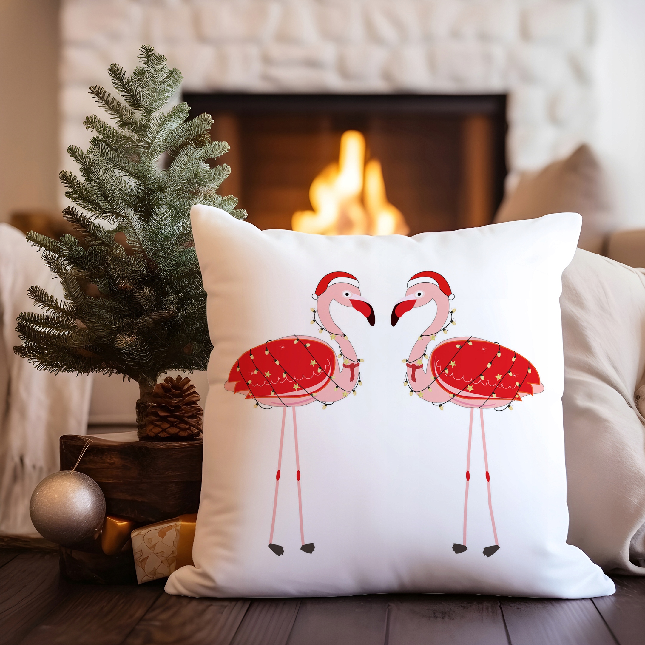 POSZEWKA DEKORACYJNA 40x40 ŚWIĄTECZNA Z NADRUKIEM Zastosowanie inne