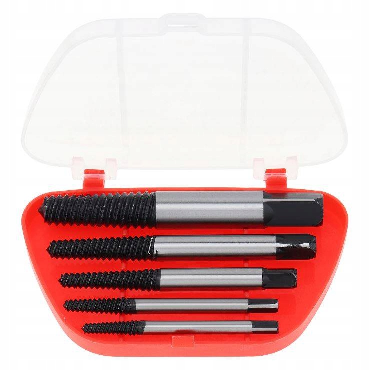 Wykrętaki Do Urwanych Zerwanych Śrub Nakrętek 5 Sztuk