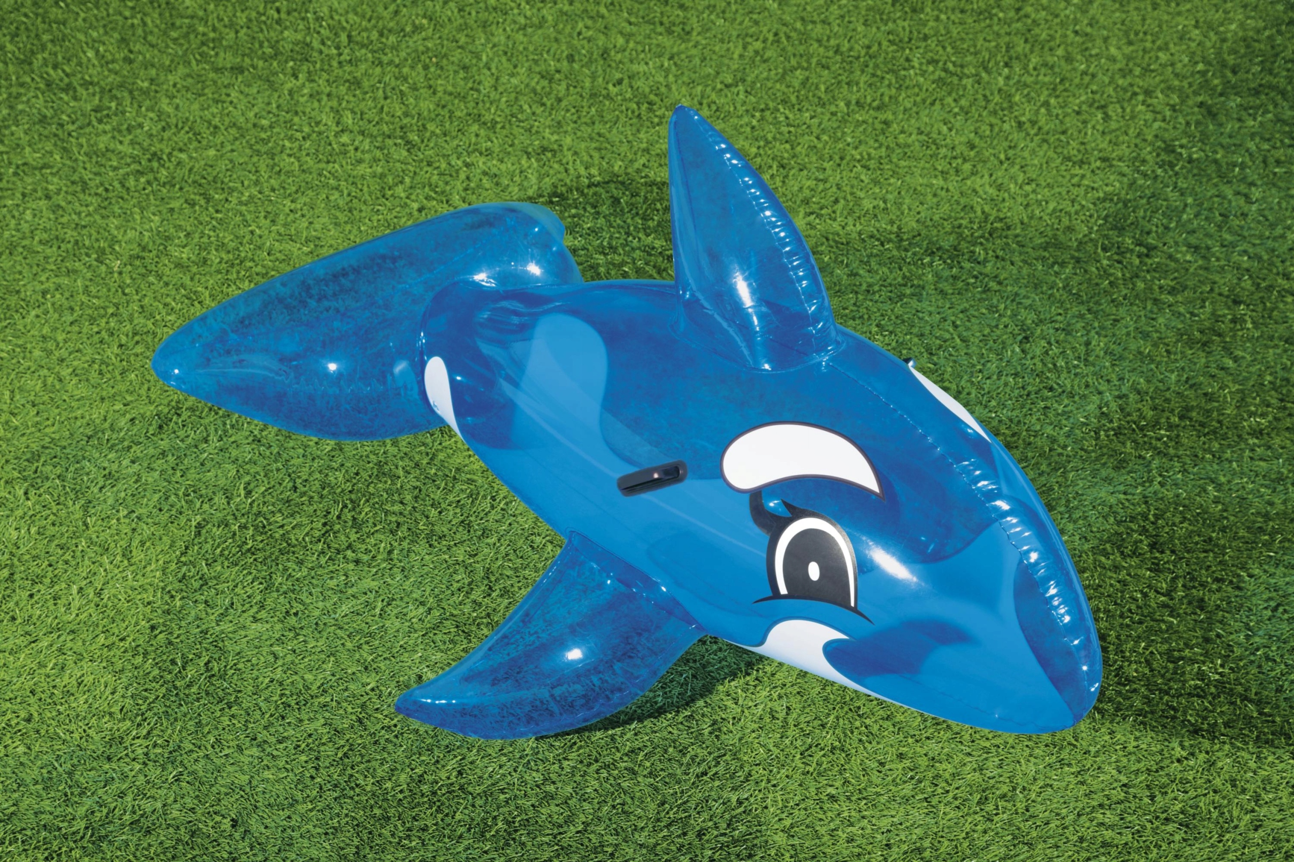 Bestway 41037 Delfin do pływania z uchwytami Transparentny 1.57m x 94cm Certyfikaty, opinie, atesty CE