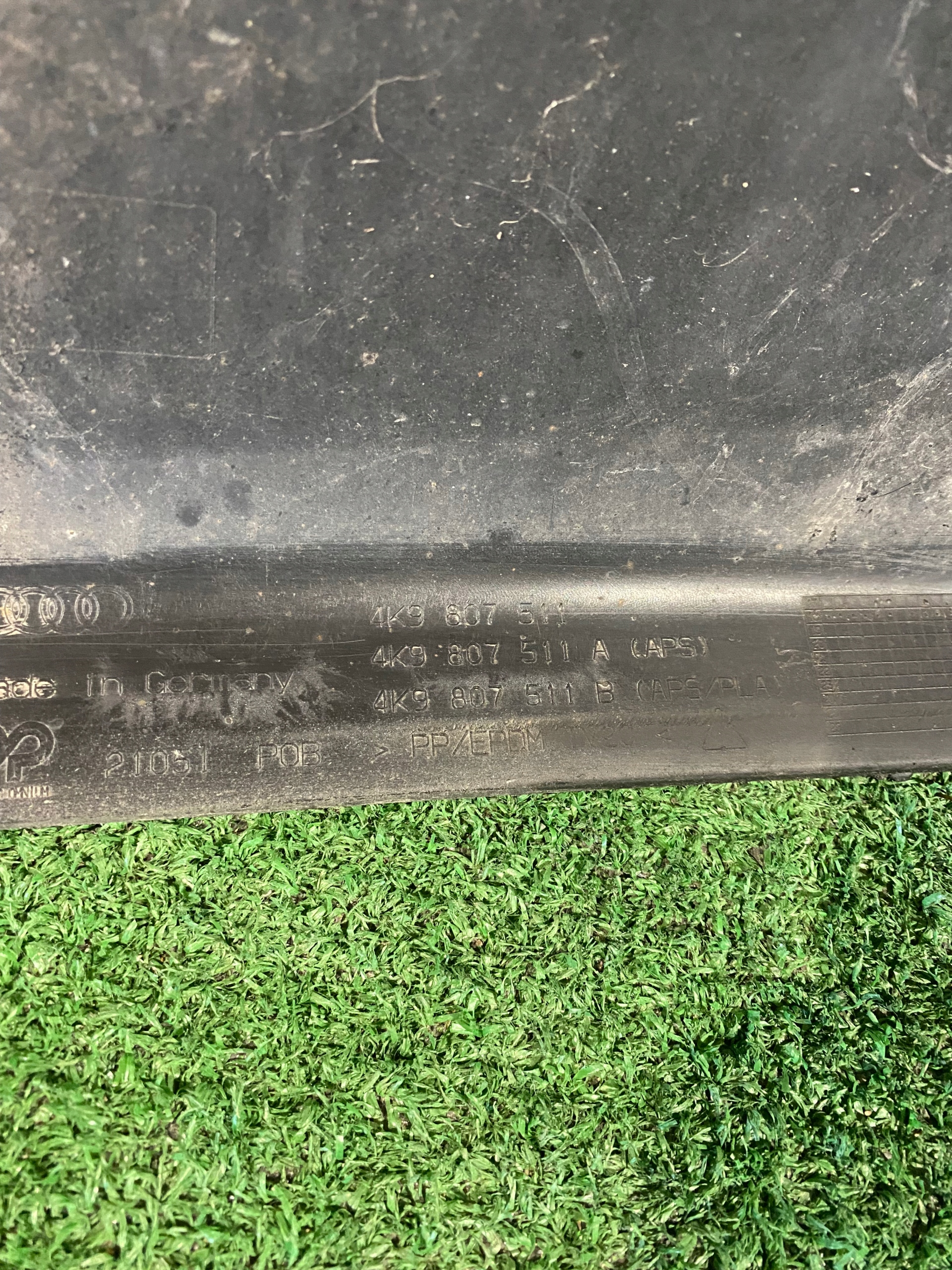 bumper rear rear part AUDI A6 C8 KOMBI