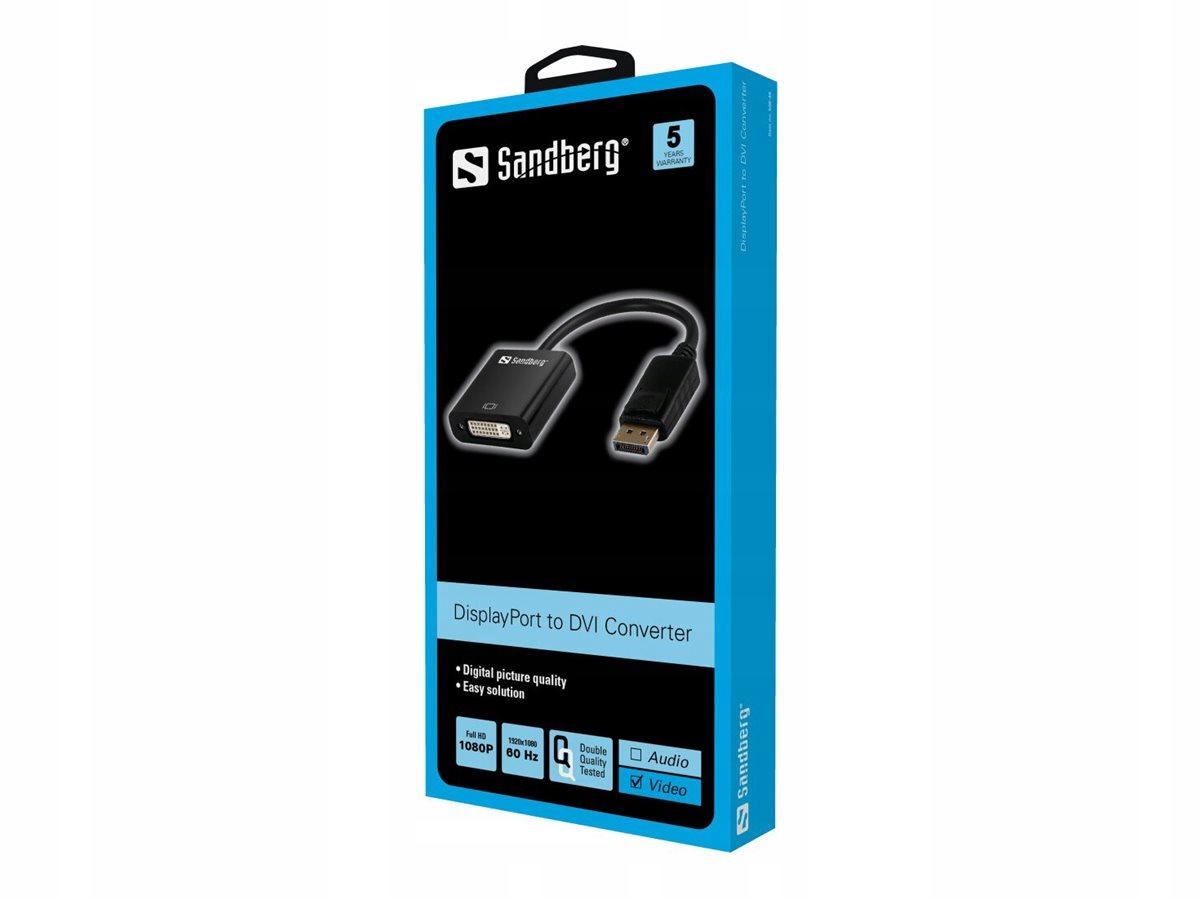 Sandberg 508-45 Sandberg adapter DisplayPort>DVI