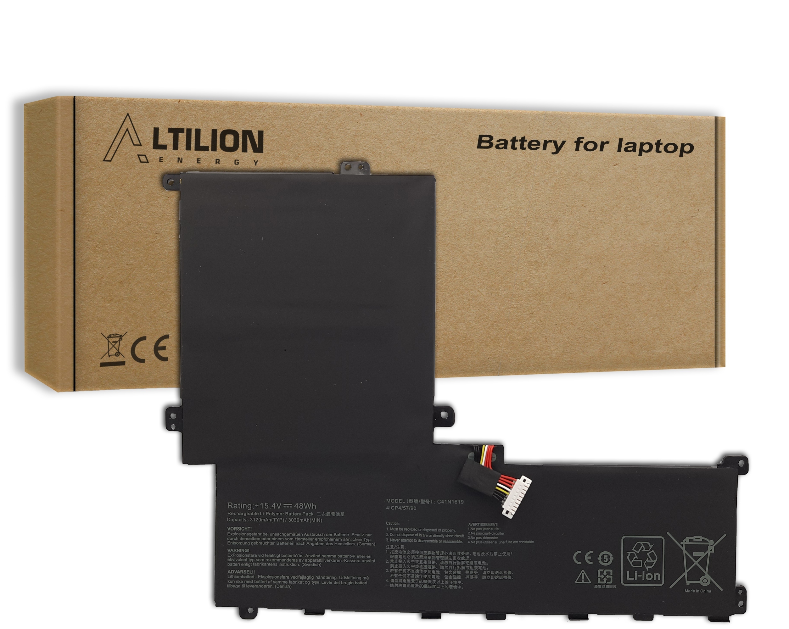 Batéria Altilion Energy C41N1619 kompatibilná s Asusom